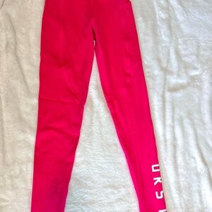 LSKD pink Rep High-Rise Leggings with Pockets